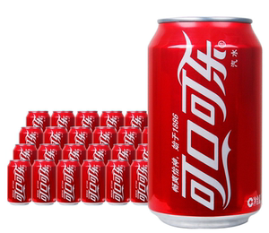可口可乐罐装330ml*24支 整箱整件碳酸饮料汽水 易拉罐听装包邮