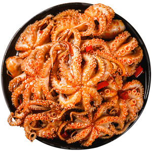 麻辣八爪鱼海食香辣大爆头熟食迷你章鱼足零食