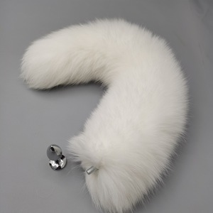 尾巴插件狐狸sm猫咪情趣道具真毛大尾巴可拆卸k8k9狗狗扮演sp调教