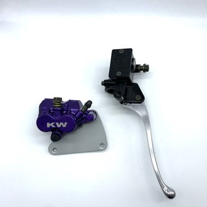 适用摩托车a博士五羊公主wh125筒式碟刹车下泵公主直筒电动车上泵