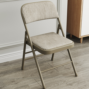 可折叠椅家用靠背椅子阳台休闲舒适靠椅现代简约办公电脑宿舍凳子