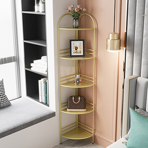 拐角落地三角形置物架转角客厅储物柜卧室卫生间墙角多层收纳架子