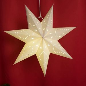 Star Paper Lantern Christmas Hanging Lanterns Lamp Light