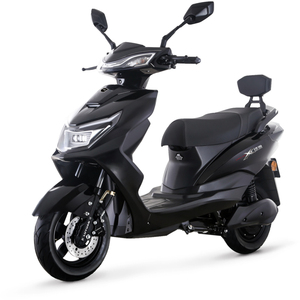 绿源电动车72v超长续航 myz3 男女高速踏板外卖长跑王电动摩托车