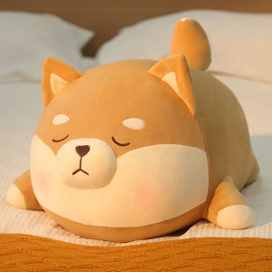 柴犬公仔可爱毛绒玩具小布娃娃陪睡觉玩偶抱枕床上超软女生日礼物