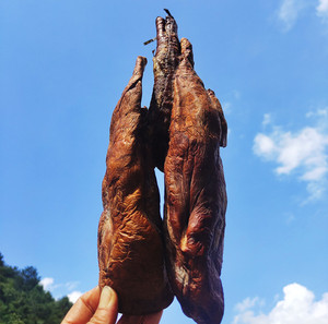 腊心肺湖北宜昌烟熏猪肺恩施腊肺五峰长阳特产腊肉下酒菜