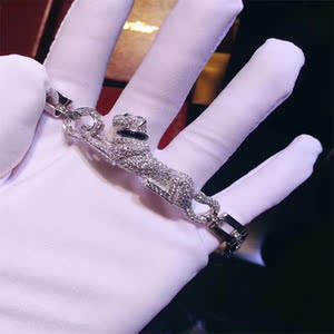 卡地亚豹子手链