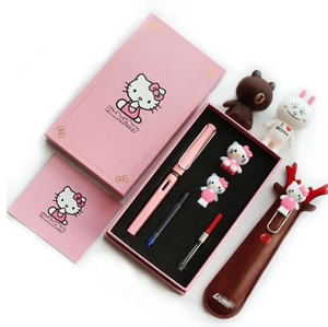 lamy凌美钢笔狩猎者凯蒂猫hellokitty礼盒女生小学生开学礼物钢笔