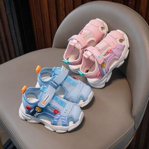 巴拉巴拉清仓1-3-6岁儿童凉鞋男童2024夏季新款包头鞋子4女童宝宝