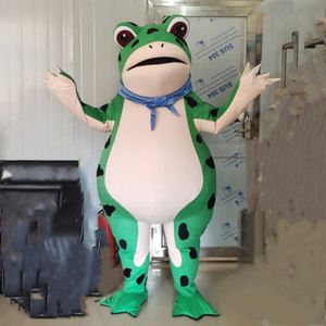 青蛙服装充气青蛙卡通人偶服装人穿玩偶癞蛤蟆毛绒头套人形动漫吉