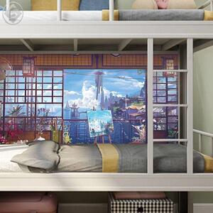 宿舍墙纸二次元房间装饰海报墙贴卧室男生动漫墙纸卧室二次元自粘