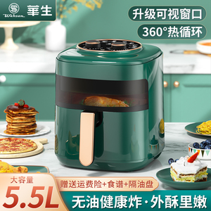 华生家用空气炸锅新款电炸锅全自动智能大容量多功能薯条机电烤箱
