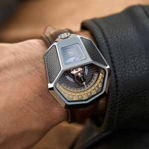 atowak巍刻曼巴蛇立体星轮全自动机械表男夜光个性时尚手表男