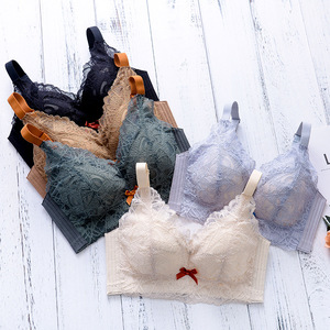 橘子酸不酸鸭淘宝正品璐安卡内衣5133洞洞杯性感蕾丝超薄聚拢收副乳