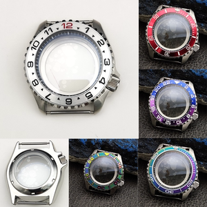 42MM代用精工男士手表表壳适用NH35/NH36/4R机芯蓝宝石镜面陶瓷圈
