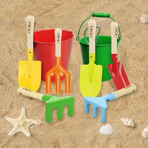 儿童沙滩玩具套装宝宝戏水玩沙挖沙大号铲子沙漏园艺铲沙滩桶工具