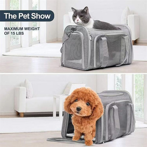 HK宠物包包外出折叠便携手提包航空箱猫单肩太空包包狗包出口