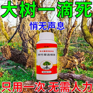 大树烂根药强力烂树根剂去除参天大树死树竹草专用烂根腐蚀一扫光