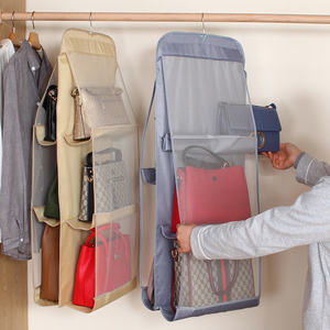 袋展示新款神器装包包的隔板衣柜收纳整理架防尘悬挂门皮包挂袋