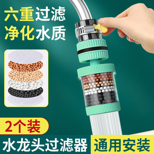 日本进口MUJIΕ水龙头过滤净化器通用厨房龙头滤嘴延伸防溅净水器