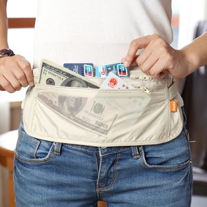 防盗包贴身腰包出国用品旅行运动欧洲男隐形薄款女护照包防偷钱包