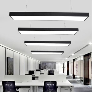 办公灯led长条灯铝方通吊顶专用商场超市健身房教室护眼条形吊灯