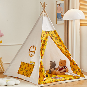室内儿童帐篷北欧宝宝印第安家用公主小房子ins男女孩玩具游戏屋