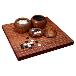 围棋棋盘套装儿童初学者大人正品玉石五子棋子学生益智象棋二合一