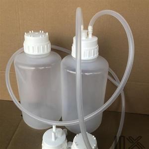2l 2000ml 塑料缓冲瓶 厚壁缓冲瓶 真空泵缓冲液体截流瓶聚丙烯pp