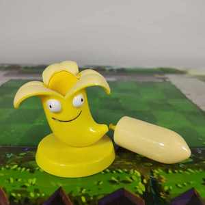 901人付款淘宝香蕉火箭炮单个植物大战僵尸玩具硬塑料黄色水果大炮