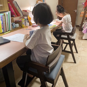 儿童学习椅子实木可调节可升降座椅餐椅书桌专用椅中学生写字椅