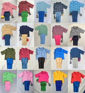 80年代怀旧服装儿童女童70年代小童小孩小时候衣服演出90年代童装