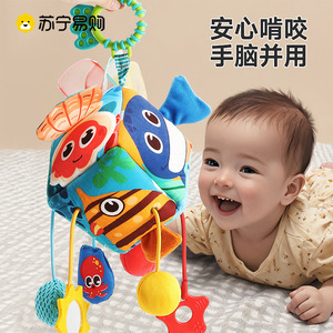 婴儿早教益智抽抽乐玩具0-3岁幼儿推车挂件宝宝儿童布书拉拉1663