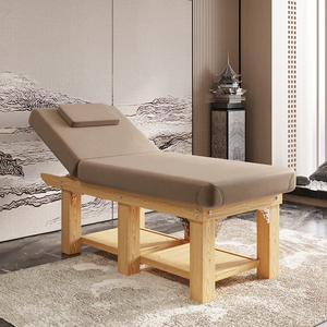 实木按摩床美体纹绣中医推拿理疗治疗床高档美容院专用木质美容床