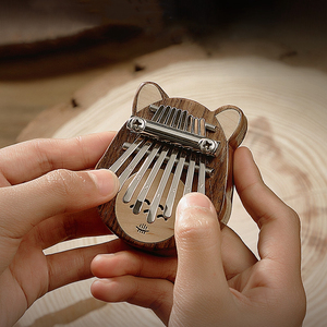 拇指琴龙猫手拨琴卡林巴8音初学者女学生儿童手指姆钢琴冷门乐器