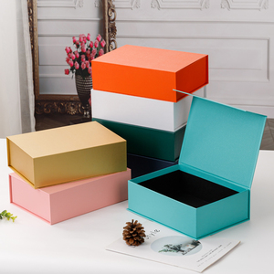 翻盖式书型礼品盒定制logo磁吸书本式礼物盒化妆品盒茶叶盒包装盒