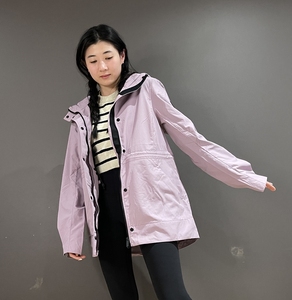 canada goose davie 加拿大鹅女防风夹克风衣雨衣黑标外套 2428lb
