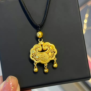 老凤祥黄金吊坠纯金