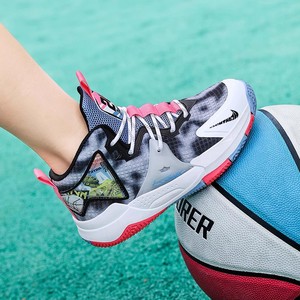 耐克男童运动鞋春秋款2023新款儿童鞋子篮球鞋男孩球鞋秋季中大童