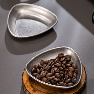 咖啡豆盘杯测样品豆展示盘生豆盘熟豆拼盘船型咖啡豆展览冷却盘子