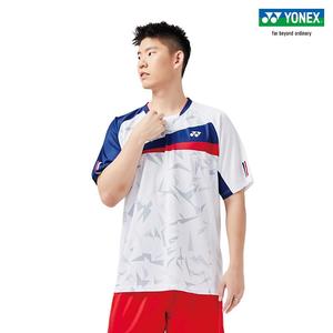 02110122&22新款款yonex尤尼克斯羽服毛球服男2女夏季短袖上衣网