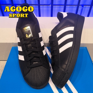Adidas阿迪达斯女鞋三叶草金标贝壳头男鞋低帮运动休闲板鞋EG4959