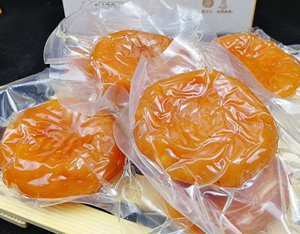 黄桂柿子饼420g 陕西安回民街小吃糕点 临潼特产芝麻富平吊柿饼