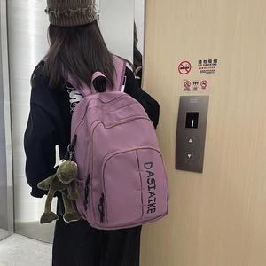 韩版情侣双肩包 运功休闲电脑背包 尼龙跨境男女学生大容量双肩包