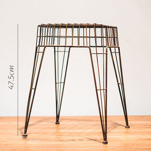 铁架装饰凳子