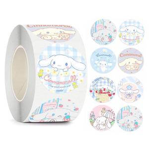sanrio stickers roll kuromi cinnamoroll sticker boy girl贴纸
