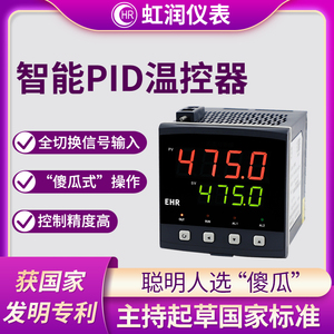 虹润智能PID温控仪数显恒温控制器高精度温度压力液位报警A300