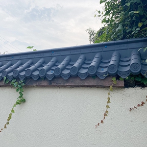 仿古树脂瓦装饰瓦凉亭仿真瓦塑料瓦墙头瓦加厚屋檐瓦别墅双面中式
