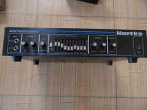 美国Hartke HA3500 350W 分体贝司音箱箱头 贝斯功放头原装二手机