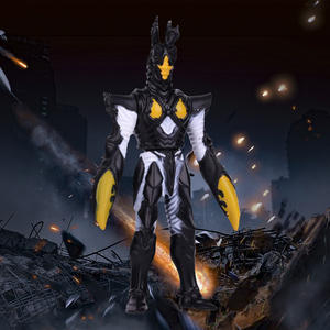 超级芝顿怪兽手办软胶玩具可动模型奥特曼人偶超人玩偶礼物摆件